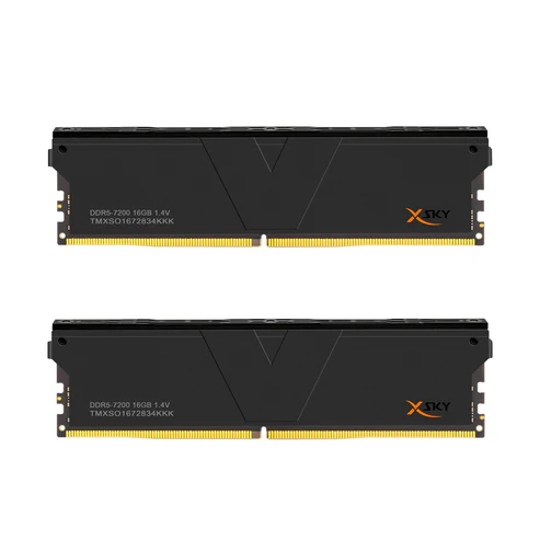 XSKY V-COLOR DDR5 Gaming Memory Manta INTEL XMP 32GB Kit (16GBx2) CL34/1.4V-7200Mhz, TMXSO1672834KKK