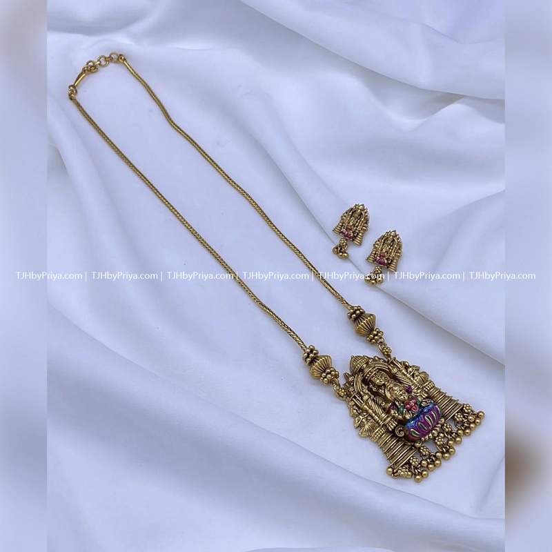 Meenakari Dollar Long Chain 1