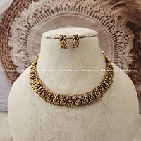 Short Modern Necklace With Traditional Work (SKU- 325)