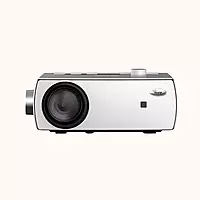 TONZO Android 9.0 Projector 1080p Native 4K Support, 250" LTPS Display, Wi-Fi & Bluetooth, LS-845, Silver