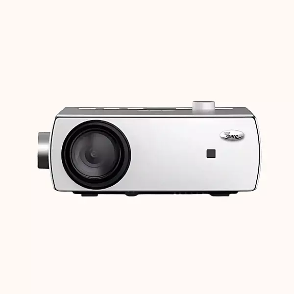 TONZO Android 9.0 Projector 1080p Native 4K Support, 250" LTPS Display, Wi-Fi & Bluetooth, LS-845, Silver
