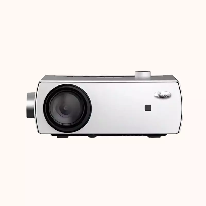 TONZO Android 9.0 Projector 1080p Native 4K Support, 250" LTPS Display, Wi-Fi & Bluetooth, LS-845, Silver