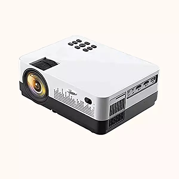 TONZO Android FHD Projector 1080p, Native 4K Support, 4500 LED Lumens, 300" , Wi-Fi & Bluetooth, X PRO_ANDROID 9.0, White