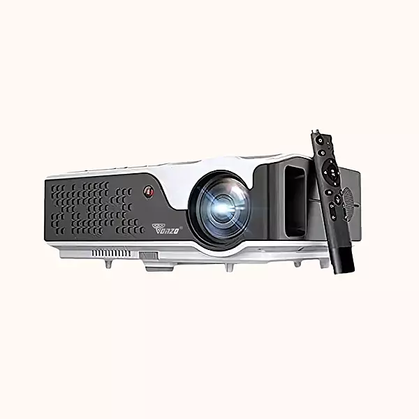 TONZO Android Full HD Projector 1080p Native 4K Support,300" Display, Wi-Fi & Bluetooth – LS-525