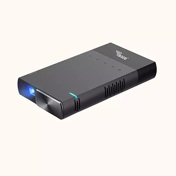 TONZO Home Cinema DLP Projector, Portable with Built-in Speaker, HDMI & USB, Mini HD Outdoor Projector