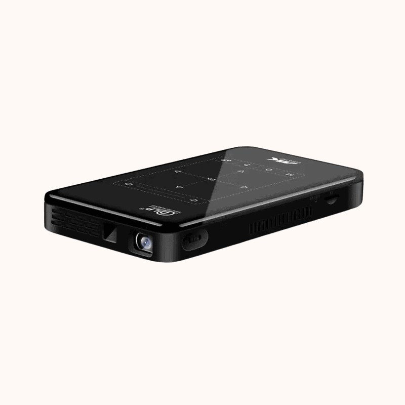 TONZO Mini DLP Pocket Projector 1080p Full HD, WiFi & Bluetooth, ‎pico dlp S2 Pro, Black