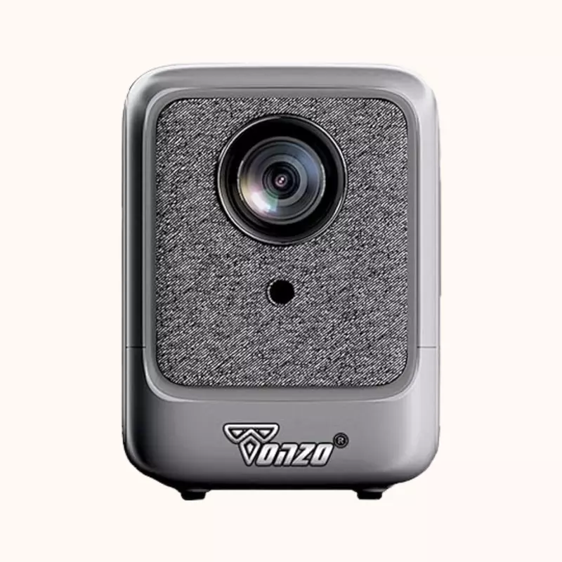TONZO Projector 1280x720 HD, 4000 Lumens, Android 9.0, Wi-Fi, Cinema X-2, Silver