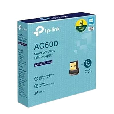 TP-LINK Wi-Fi Dongle | Wi-Fi Adapter for PC, Desktop, Laptop | USB 2.0 | Black