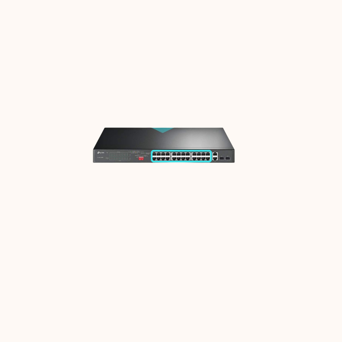 TP-Link 24 Port Fast Ethernet PoE Switch | 24 PoE+ Ports (TL-SL1226P)