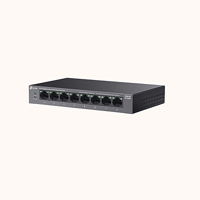 TP-Link 8-Port Gigabit Desktop Switch with 8-Port PoE+ , LS108GP New - Buy Online India