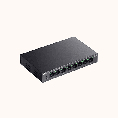 TP-Link 8-Port Gigabit Desktop Switch with 8-Port PoE+ , LS108GP New - Buy Online India
