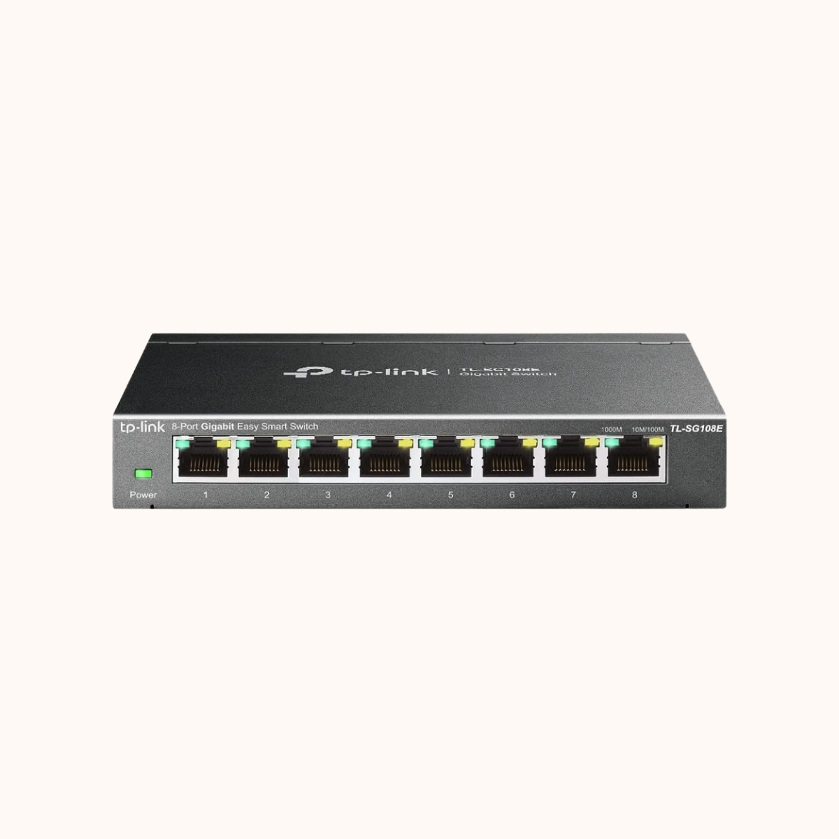 TP-Link 8-Port Gigabit Easy Smart Switch-TL-SG108E V6