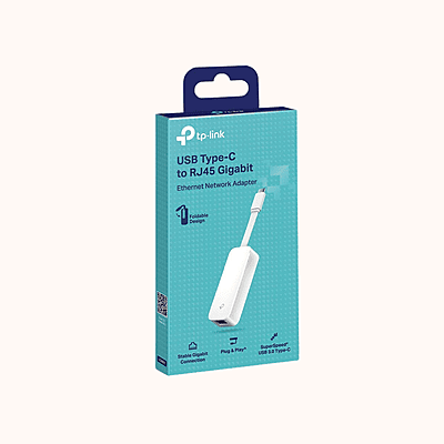 TP-Link USB Type-C to RJ45 Gigabit Ethernet Network Adapter (UE300C)