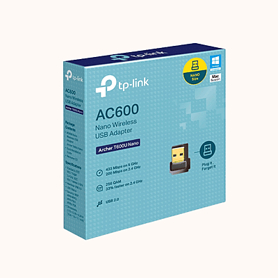 TP-Link USB Wi-Fi T600U Nano (AC600)