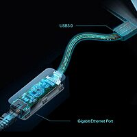 TP-Link USB to Ethernet Adapter (UE306), Foldable USB 3.0 to Gigabit Ethernet LAN Network Adapter, Supports Nintendo Switch, Windows 11/10/8.1/8/7 Mac OS and Linux OS, Plug and Play, Black TP-Link USB to Ethernet Adapter (UE306), Foldable USB 3.0 to Gigabit Ethernet LAN Network Adapter, Supports Nintendo Switch, Windows 11/10/8.1/8/7 Mac OS and Linux OS, Plug and Play, Black