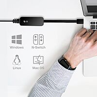 TP-Link USB to Ethernet Adapter (UE306), Foldable USB 3.0 to Gigabit Ethernet LAN Network Adapter, Supports Nintendo Switch, Windows 11/10/8.1/8/7 Mac OS and Linux OS, Plug and Play, Black TP-Link USB to Ethernet Adapter (UE306), Foldable USB 3.0 to Gigabit Ethernet LAN Network Adapter, Supports Nintendo Switch, Windows 11/10/8.1/8/7 Mac OS and Linux OS, Plug and Play, Black