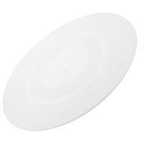 Turntable Platter LP - Silicone Rubber Mat - White - TP-SRMW