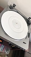 Turntable Platter LP - Silicone Rubber Mat - White - TP-SRMW