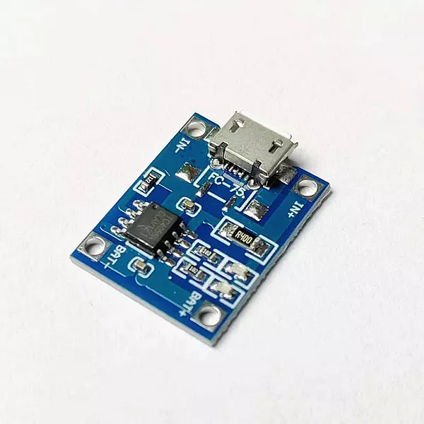 TP4056 - Battery Charging (Micro USB)