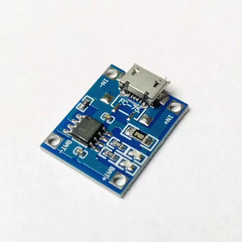 TP4056 - Battery Charging (Micro USB)