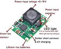 TP5100 4.2V/8.4V Li-ion Battery Charging Module (Single/Dual Cell)