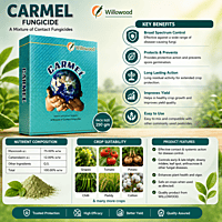 Willowood Carmel Fungicide (Carbendazim 12% + Mancozeb 63% WP) | Vetrivel Agro Services