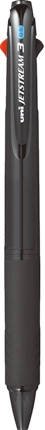 Uni-ball Jetstream 3-color Ballpoint pen 0.5 Transparent Black