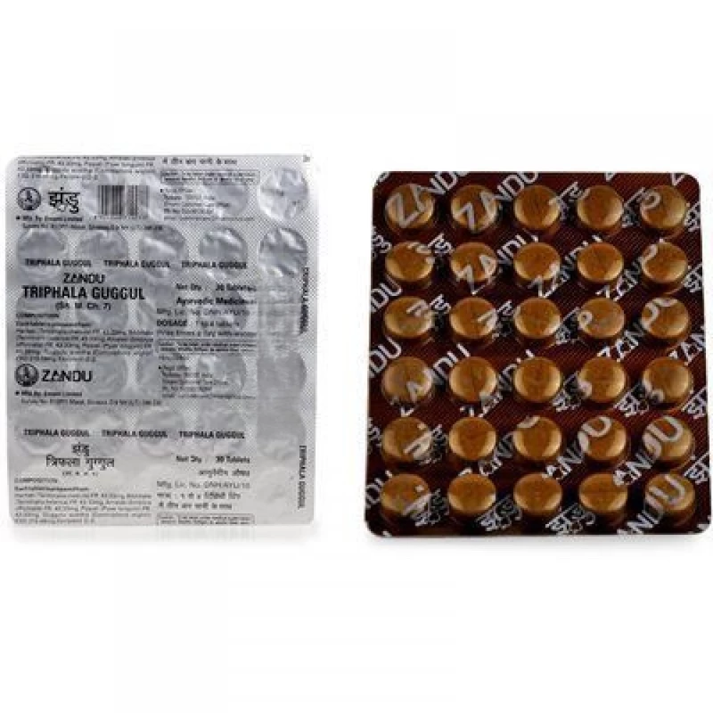 Zandu Triphala Gugul Guti
