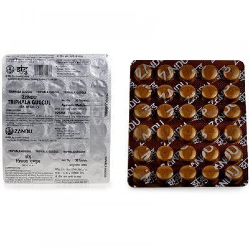 Zandu Triphala Gugul Guti
