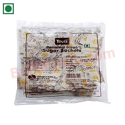 TRUST SUGAR SACHET BROWN 5G*200