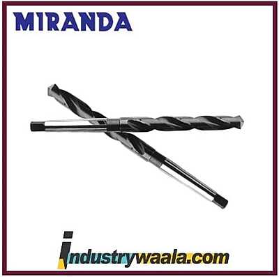 Miranda 31.00 MM X 1.1/4 Inch X 500 MM OAL Extra Long Series HSS Taper Shank Drills