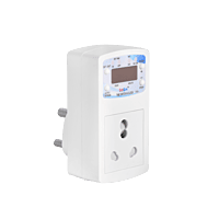 ELEQUA 16A Digital Plug-In Timer Switch with Clock Auto ON/OFF Programmable Timer for Geyser, Pump & Lighting