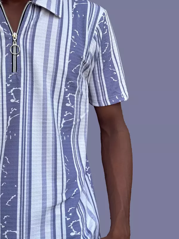 PRINTED TSHIRT PURPLE