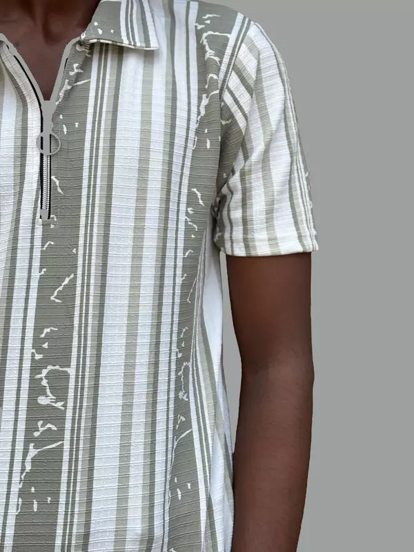 PRINTED TSHIRT PASTEL GREEN