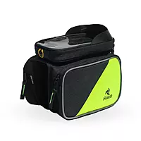RAIDA F-PRO BICYCLE TOP TUBE BAG BLACK/ NEON