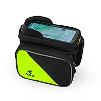 RAIDA F-PRO BICYCLE TOP TUBE BAG BLACK/ NEON