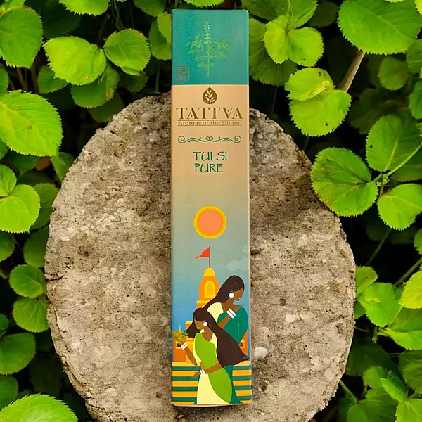 Tattva TULSI PURE Incense Sticks (40 Sticks)