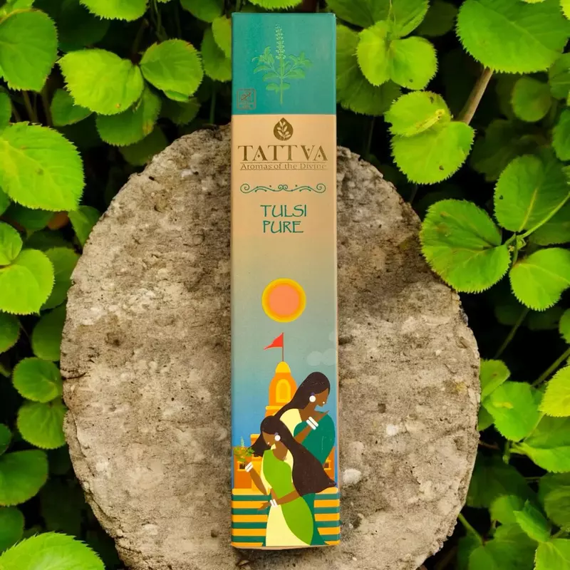 Tattva TULSI PURE Incense Sticks (40 Sticks)