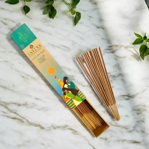 Tattva TULSI PURE Incense Sticks (40 Sticks)