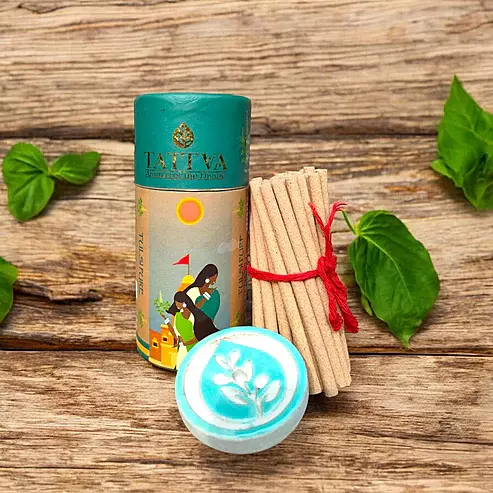Tattva TULSI PURE Dhoop Sticks (40 Sticks)