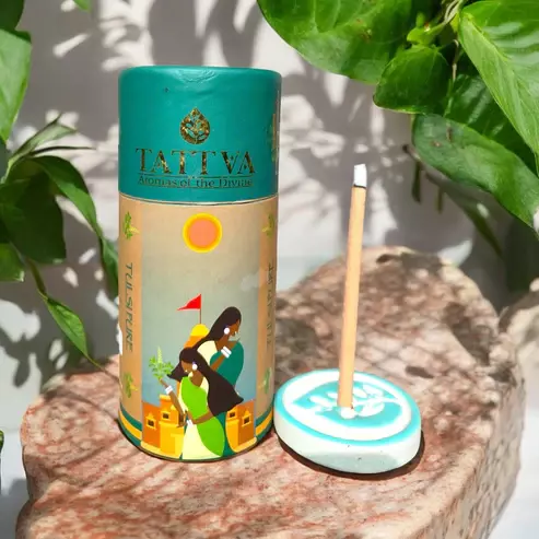 Tattva TULSI PURE Dhoop Sticks (40 Sticks)