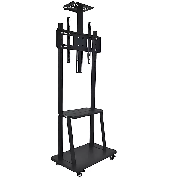 Interactive Panel Stand Full Motion Swivel Floor Stand TV Trolley with Brackets for 32" inch (81.28cm) to 70" (177.8cm) LED, LCD, Plasma