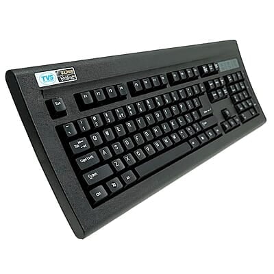 Keyboard TVS Gold Prime Black Wired USB Keyboard(VBOFRA053353)
