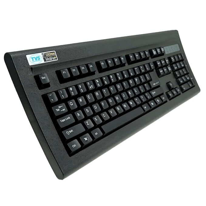 Keyboard TVS Gold Prime Black Wired USB Keyboard(VBOFRA053353)