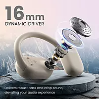 Portronics Harmonics Twins 30 Over-Ear Smart Wireless Earbuds Lightweight (Beige) Portronics Harmonics Twins 30 Over-Ear Smart Wireless Earbuds Lightweight (Beige)