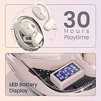 Portronics Harmonics Twins 30 Over-Ear Smart Wireless Earbuds Lightweight (Beige) Portronics Harmonics Twins 30 Over-Ear Smart Wireless Earbuds Lightweight (Beige)