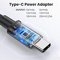 Techie 65W Type-C Laptop Charger for Asus ExpertBook B1, Transformer Book T302CA, Zenbook 13 UM325U, ASUSPRO B9440U Series