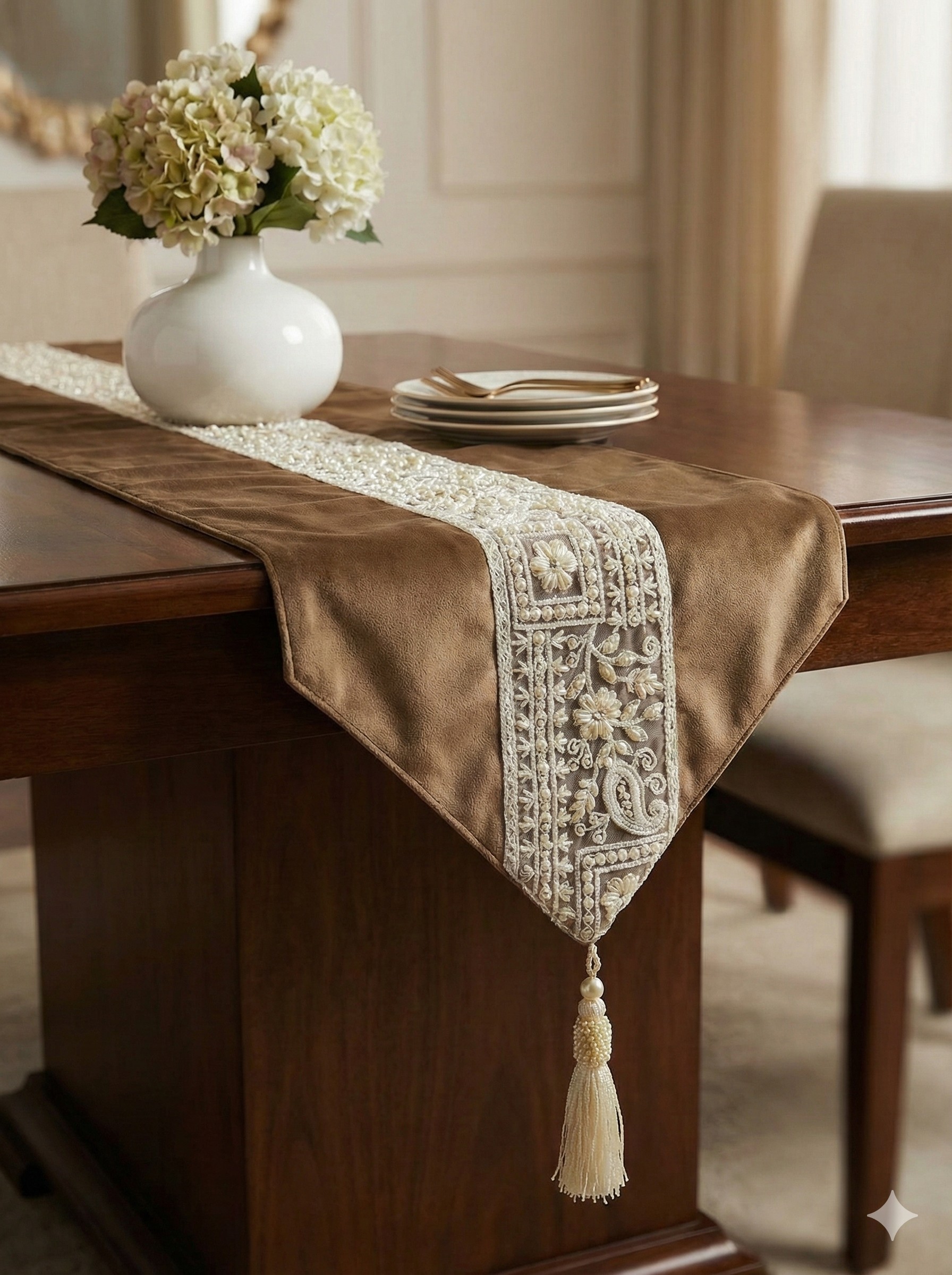 Pearl Table Runner