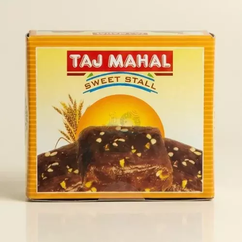 Taj Mahal Wheat Halwa | Pure Ghee Sweet – 250g