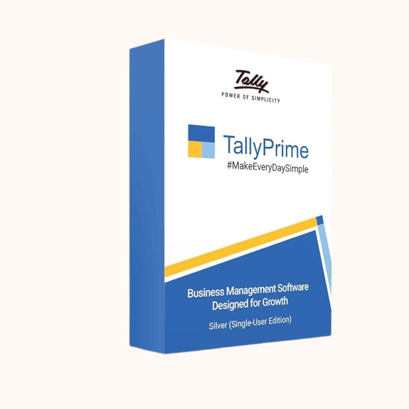 Tally Prime Single user Silver licence ESD (with 1yr Sub)